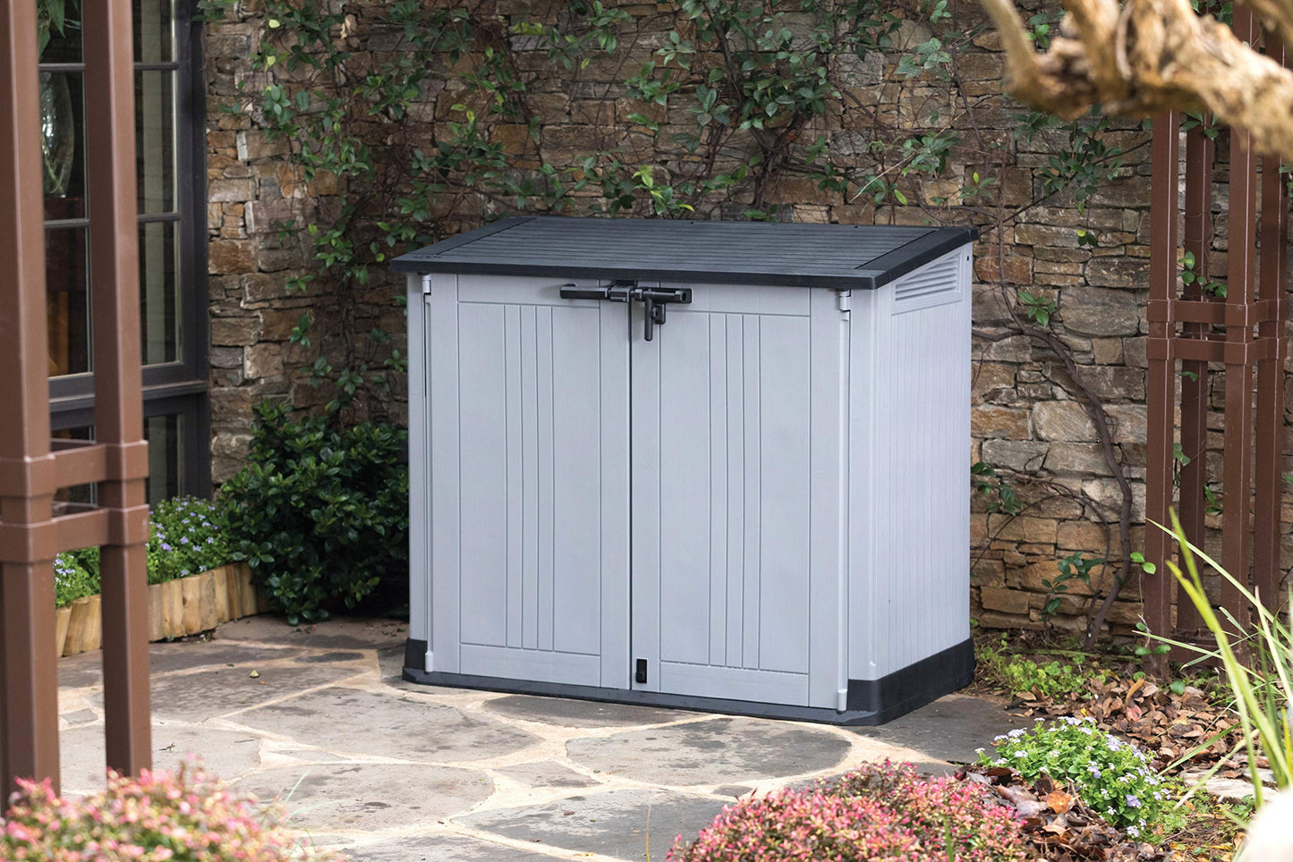 Keter Grey Resin Store It Out Midi Outdoor Garden Storage Shed